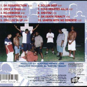 Da Resurrection by Al Kapone (CD 1995 Brutal Records) in Memphis 